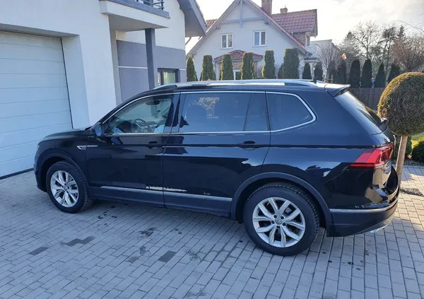 samochody osobowe Volkswagen Tiguan Allspace cena 109000 przebieg: 160000, rok produkcji 2018 z Wolsztyn